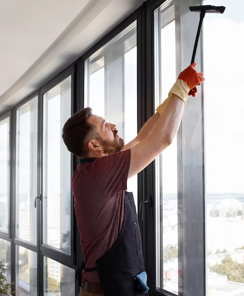 Cómo limpiar las ventanas de aluminio