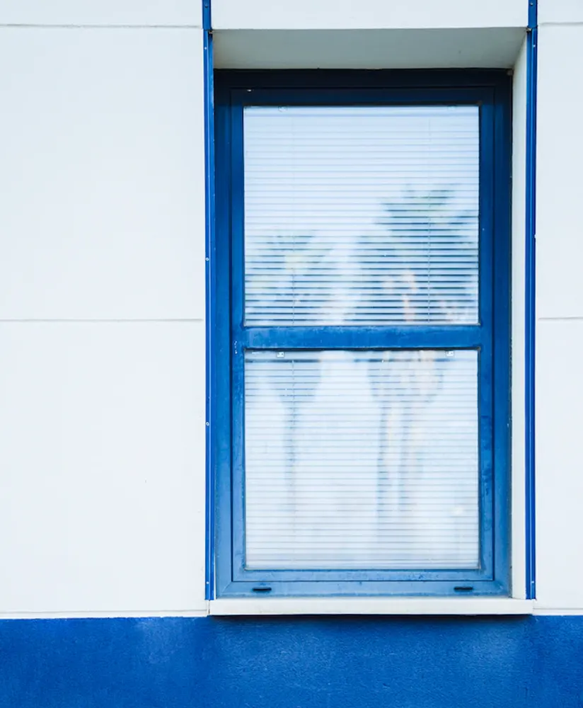 Ventana azul