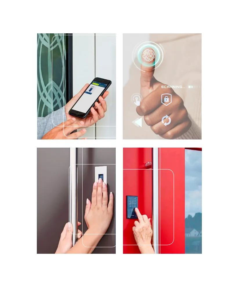 Control de acceso en puertas monopanel
